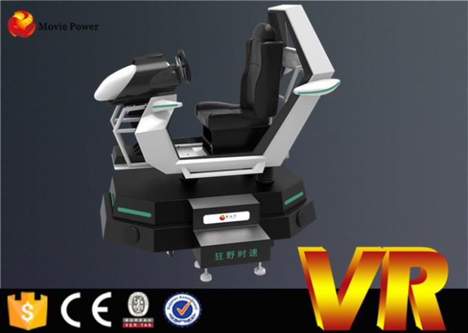 Αγωνιστικό αυτοκίνητο Arcade που ο προσομοιωτής μηχανών παιχνιδιών κινηματογράφων 9D VR με 360 γυαλιά Vr 0