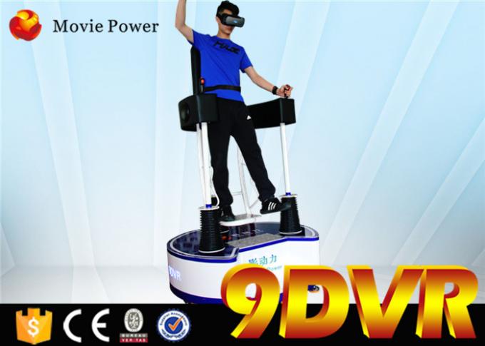 Εικονική πραγματικότητα που στέκεται επάνω 9D VR/που στέκεται τον προσομοιωτή με 360 γυαλιά VR 0