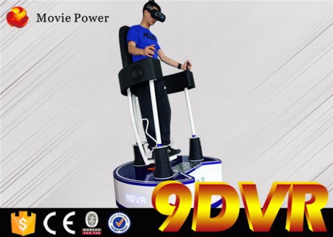 Διαλογικοί κινηματογράφοι διασκέδασης που στέκονται την εικονική πραγματικότητα 9dvr κινηματογράφων 9d VR 0