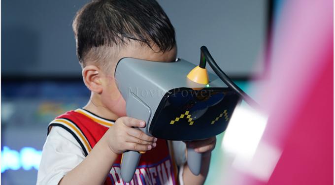 Παιδιών εικονικής πραγματικότητας παιχνιδιών κρατημένο VR μηχανών υποβρύχιο λαβή κράνος περιπέτειας 1