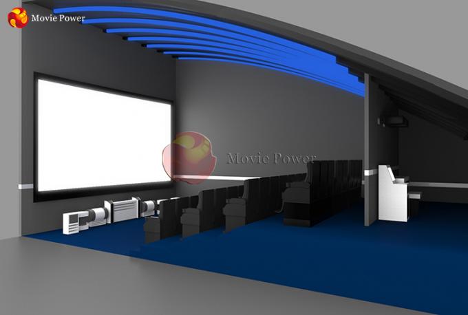 Διαλογική μίνι κινηματογραφική αίθουσα μεγέθους εξοπλισμού λούνα παρκ 4d 5d 7d 0
