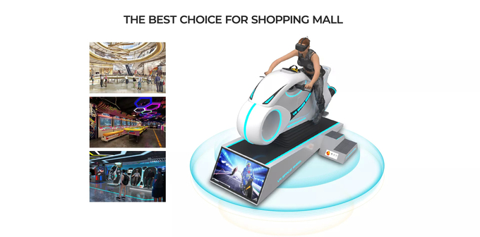 VR γύρος Arcade αγωνιστικών αυτοκινήτων αυτοκινήτων προσομοιωτών κινήσεων ραλιών VR παιχνιδιών προσομοιωτών 9d VR αγώνα 4