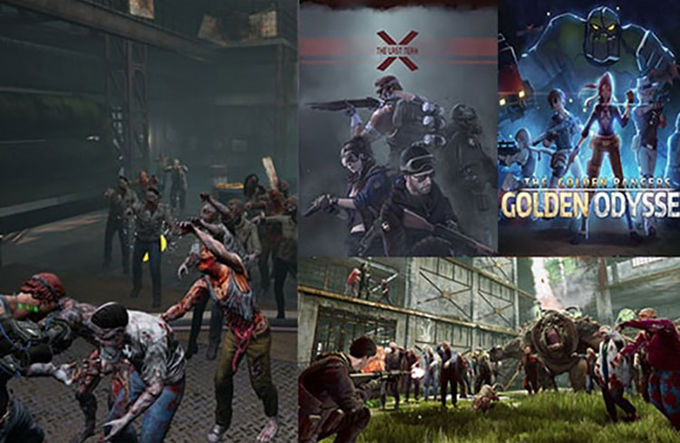 Μηχανή παιχνιδιών Vr προσομοιωτών εικονικής πραγματικότητας Zombie Multiplayer διασκέδασης 1